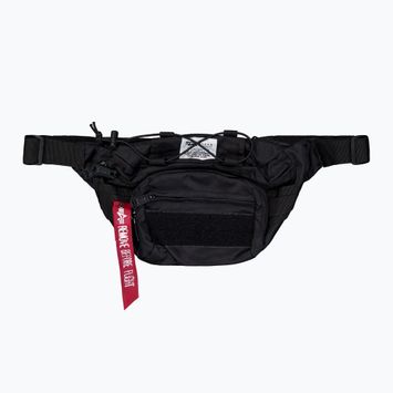 Alpha Industries Tactical Черна бъбречна торбичка за кръста