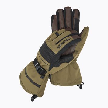 Скиорски ръкавици Reusch Isidro GTX burnt olive/dark brown
