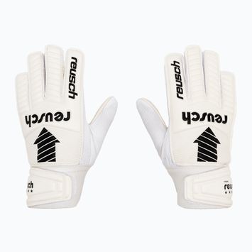 Reusch Legacy Arrow Solid Junior детски вратарски ръкавици бели 5372504-1100