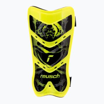 Протектори за подбедрици Reusch Shinguard Attrakt Lite safety yellow/black