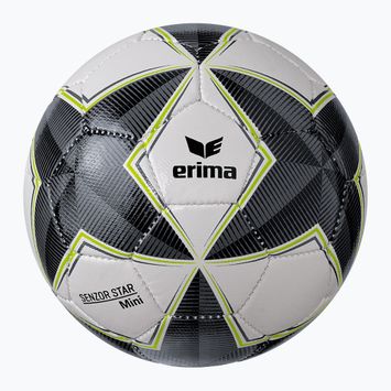 ERIMA Senzor Star Match Mini футболна топка черно/сиво размер 0