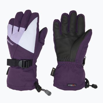 Детски скиорски ръкавици ZIENER Lani GTX dark violet