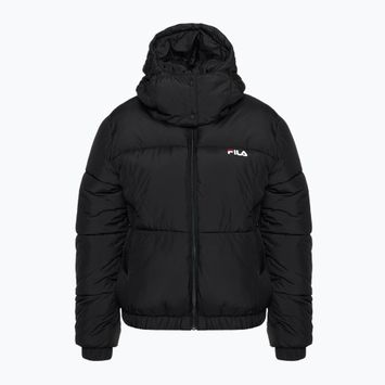 Дамско яке FILA Buchen Cropped Puffer Jacket black