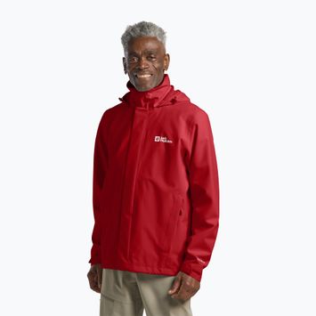 Мъжко яке за дъжд Jack Wolfskin Trailtime 2L adrenaline red