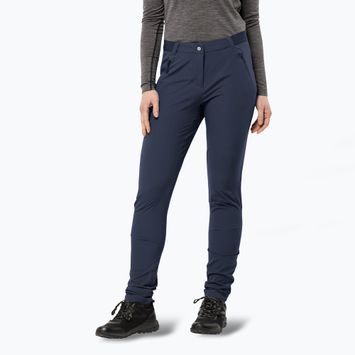 Дамски софтшел панталони Jack Wolfskin Geigelstein Slim night blue