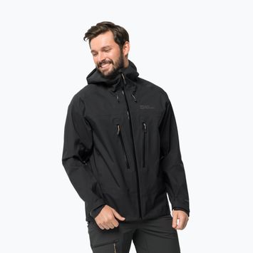 Мъжко дъждобранно яке Kammweg 3L Jkt M phantom на Jack Wolfskin
