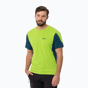 Jack Wolfskin мъжка тениска за трекинг Narrows Flesh Green 1807353