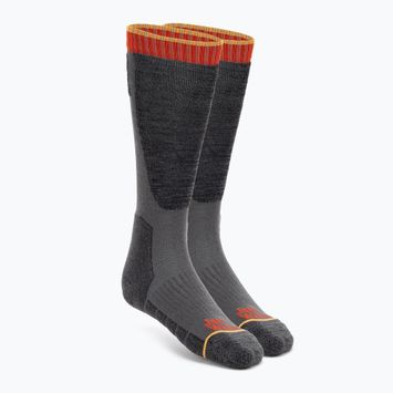 Чорапи за трекинг Jack Wolfskin Ski Merino H C тъмно/сиво
