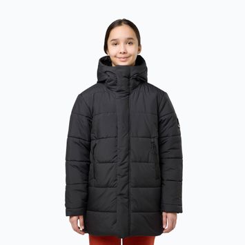 Детско подплатено яке Jack Wolfskin Teen Ins Long granite black