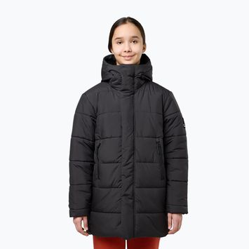 Детско подплатено яке Jack Wolfskin Teen Ins Long granite black