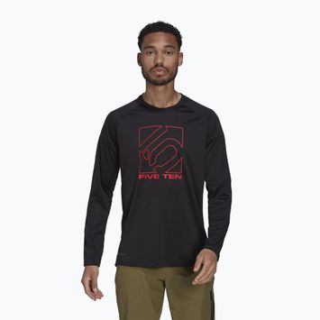 Мъжки велосипеден екип с дълъг ръкав adidas FIVE TEN Long Sleeve Jersey black