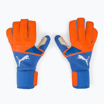 PUMA Future Pro Sgc оранжеви и сини вратарски ръкавици 041843 01
