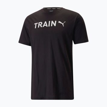 Мъжки тениски PUMA Graphic Tee Тренировъчна тениска черно 523414 01