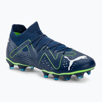 PUMA Future Match FG/AG мъжки футболни обувки персийско синьо/пума бяло/про зелено