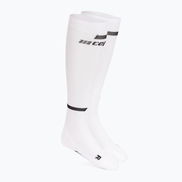 CEP дамски компресионни чорапи за бягане Tall 4.0 white