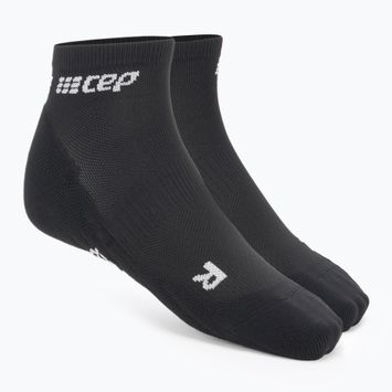 CEP Компресивни чорапи за бягане за жени 4.0 Low Cut черни