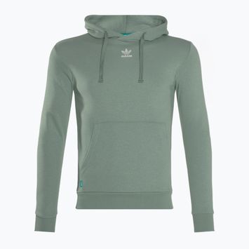 Мъжки суитшърт adidas Essentials + Made With Hemp silver green