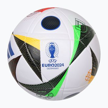 adidas Fussballliebe 2024 League Box white/black/glow blue size 5 football