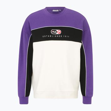 Мъжки суитшърт FILA La Paz Crew hellotrope/antique white/ black