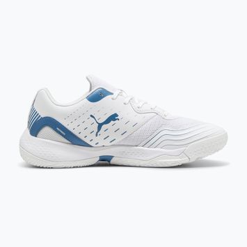 Спортни обувки за зала PUMA Solarflash III puma white/blue horizon