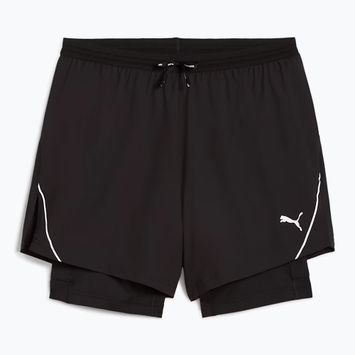 Мъжки къси панталони за бягане Puma Run Ultrawave 2IN1 5“ puma black