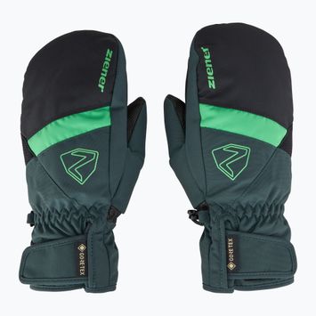 Детски скиорски ръкавици ZIENER Levin GTX Mitten dark jungle