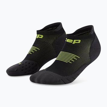 CEP Мъжки чорапи за компресия Run No Show 5.0 black/lime