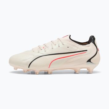 Футболни обувки PUMA King 20 Ultimate FG/AG sugared almond/puma black/ultra red