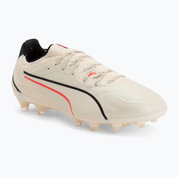 Футболни обувки PUMA King 20 Ultimate FG/AG sugared almond/puma black/ultra red