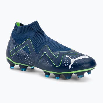 PUMA Future Match+ Ll FG/AG мъжки футболни обувки персийско синьо/пума бяло/про зелено