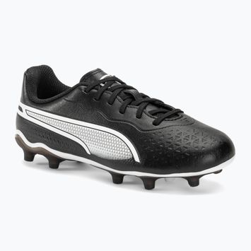 PUMA King Match FG/AG Jr детски футболни обувки puma black/puma white