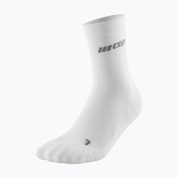 Дамски компресиращи чорапи CEP Ultralight Mid Cut white