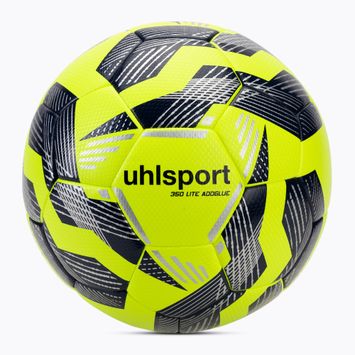 Футбол uhlsport 350 Lite Addglue fluo yellow/navy/silver размер 4