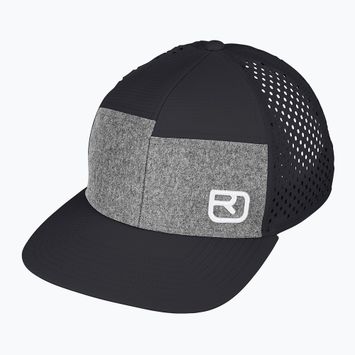 Ortovox Logo Air Trucker черна гарванска бейзболна шапка