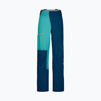 Дамски ски панталони Ortovox 3L Ortler blue 7061800006