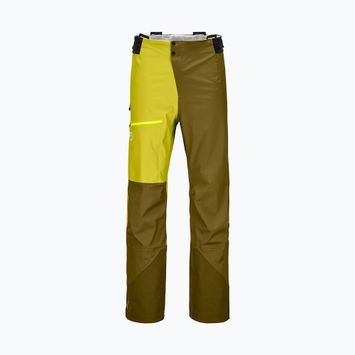 Мъжки ски панталони Ortovox 3L Ortler зелен 7071800006