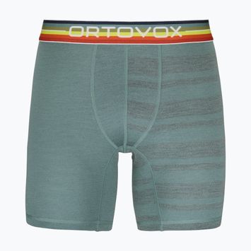 Мъжки термо боксерки ORTOVOX 185 Rock'N'Wool arctic grey