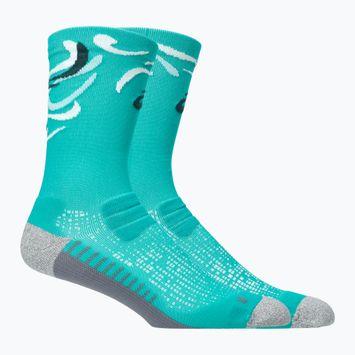 Чорапи ASICS Performance Run Crew wave teal