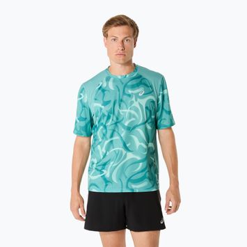 Мъжка тениска за бягане ASICS Road Lite-Show light teal