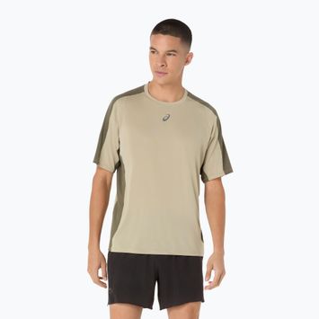 ASICS мъжка тениска за бягане Fujitrail Elite Top каки/мантово зелено