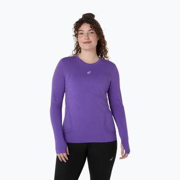 Дамски ASICS Road Seamless LS edo purple бягане с дълъг ръкав