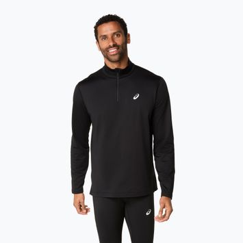 Мъжки ASICS Core Half Zip Зимна тениска за бягане black