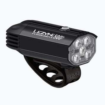 Lezyne Fusion Drive 500+ Предна сатенена черна велосипедна светлина