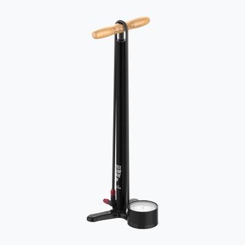 Lezyne Steel HV Floor Drive 3.5 100psi плоска черна помпа за велосипед
