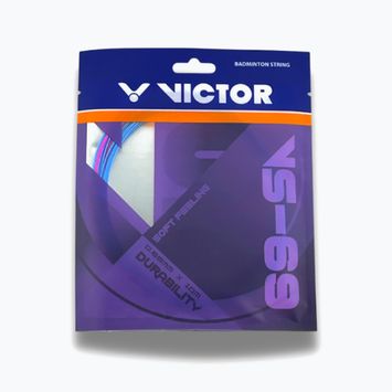 Струна за бадминтон VICTORA VS 69 - комплект розово/синьо