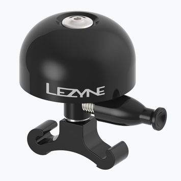Lezyne Classic Brass M черен/черен звънец за велосипед