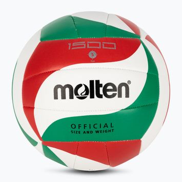 Molten волейбол V5M1500-5 бяло/зелено/червено размер 5