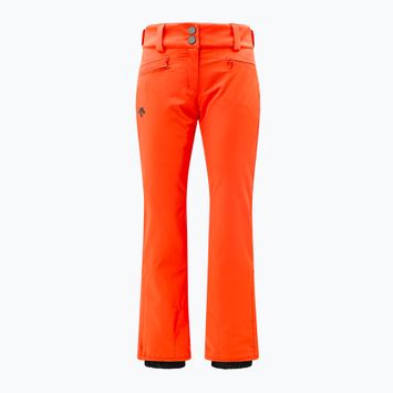 Дамски ски панталони Descente Insulated mandarin orange