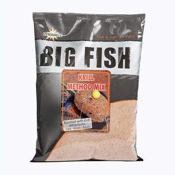 Захранване по метода Dynamite Baits Big Fish Krill Method Mix 1.8kg beżowa ADY041476