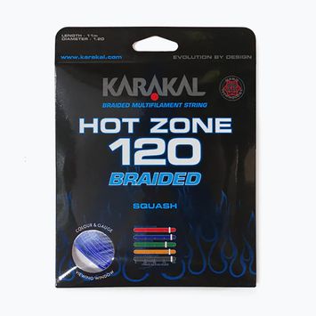 Струна за скуош Karakal Hot Zone Braided 120 11 м синя